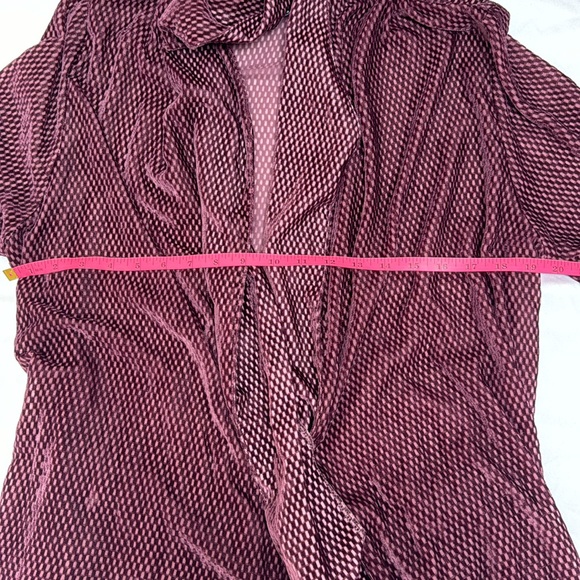 Flynn Skye Purple Tie Wrap Cardigan with Pockets - Picture 6 of 7
